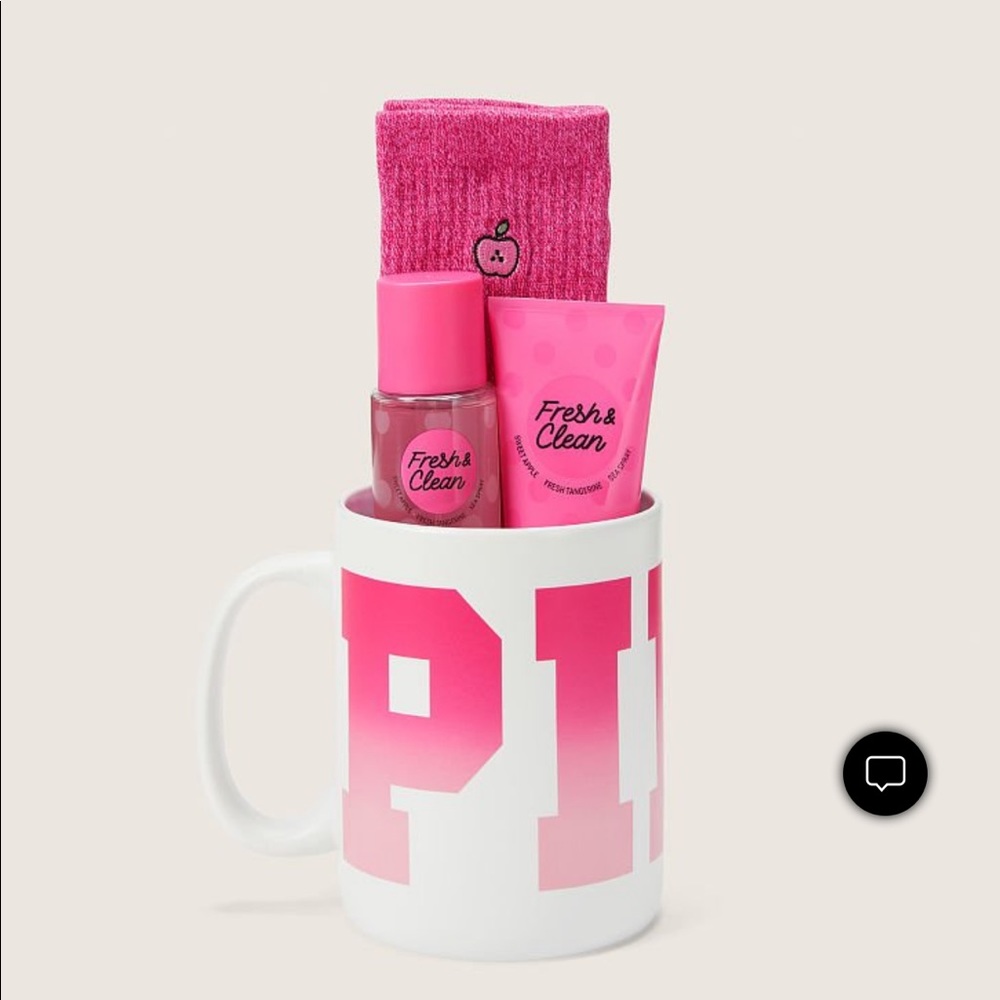 PINK Fresh & Clean Mug Gift Set, NWT